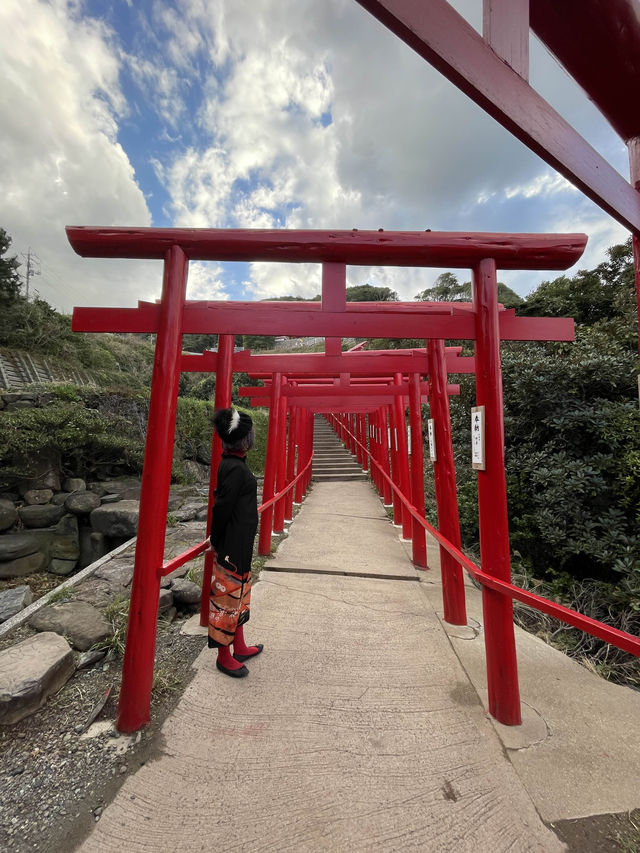 山口観光⛩️山口県屈指のパワースポット⛩️元乃隅神社🦊