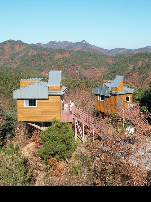1박 6만원, 대자연 속 트리하우스에서 만나는 무주의 가을🍁