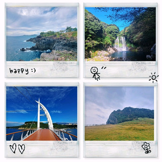 제주도 기둥관절벨트🏞️천제연폭포📸새도신연교🌁용연협곡👣인기 체크인 명소 소개👍