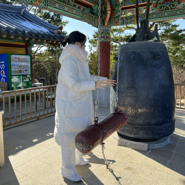 바다와 산 두 풍경을 볼 수 있는 양양 낙산사 