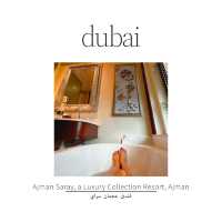 Ajman Saray, a Luxury Collection Resort