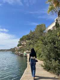 마요르카의 아직 잘 알려지지 않은 작은 항구 마을 Porto Petro