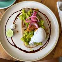 Delcious food and lovely decor