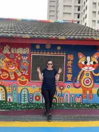 Rainbow Village: A Splash of Color in Taichung 🎨🚴‍♂️