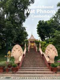 📸 ถ่ายรูป ชมวิวเมืองพนมเปญ 🪷 วัดพนม