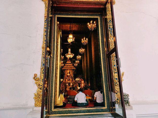 泰國曼谷素坤逸區皇家古跡寺廟景點一日遊行程，白色大理石暹羅文化寺廟建築，適合拍照📸打卡