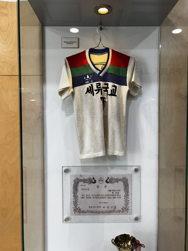 KOREA 축구 영웅의 발자취를 따라가볼수있는 박지성전시관🇰🇷