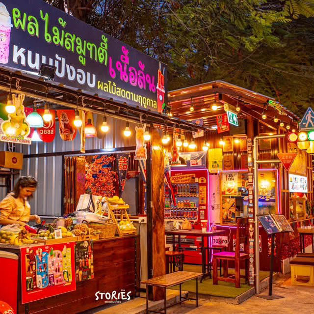 สตรีทฟู้ดริมชายหาดชะอำ