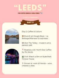 Leeds 3-days itinerary 