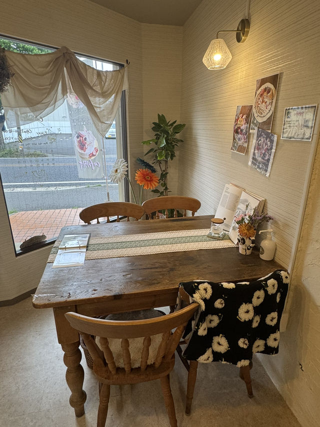 【北九州カフェ】店主さんがDIYした可愛いカフェ☕️