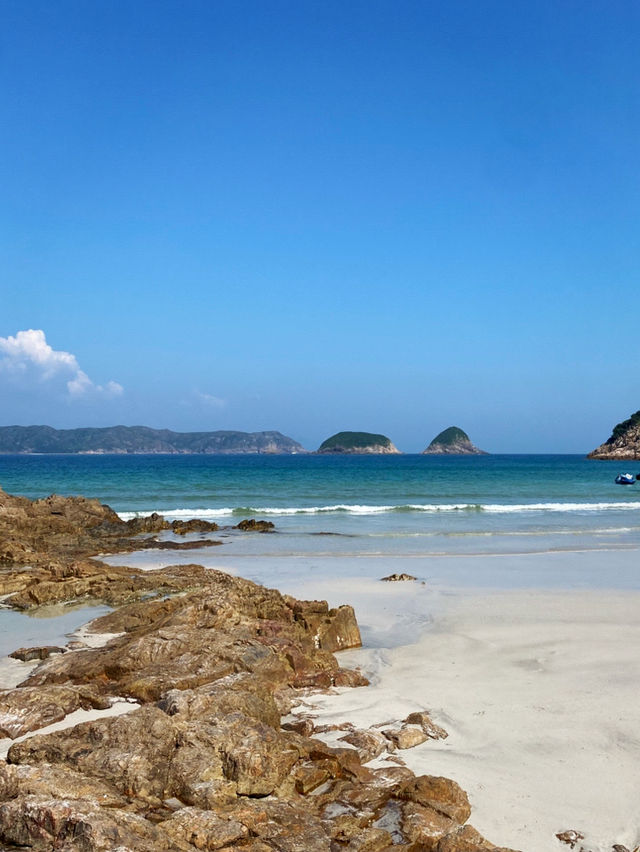 香港｜西灣🌊是不是玻璃海要親眼驗證了才敢命名.