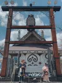 ゴールデンカムイの聖地 阿寒湖 アイヌコタン