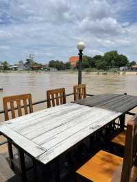 ร้านลับอยุธยา บรรยากาศดี ติดริมแม่น้ำเจ้าพระยา 