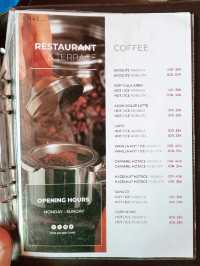 Kedai Teres Parapat: Cozy Orange-Hued Café with Aromatic Coffee & Weekend Vibes 
