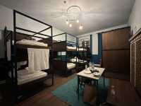 Exploring Berlin in vibey hostel