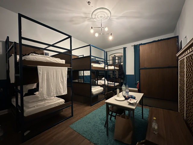 Exploring Berlin in vibey hostel