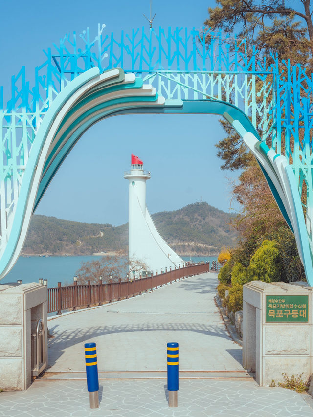 땅끝 해남 낭만치사량 노을 명소 “목포구등대”