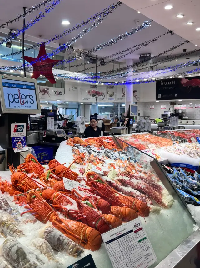 📍Sydney Fish Market｜海鮮控的夢幻國度