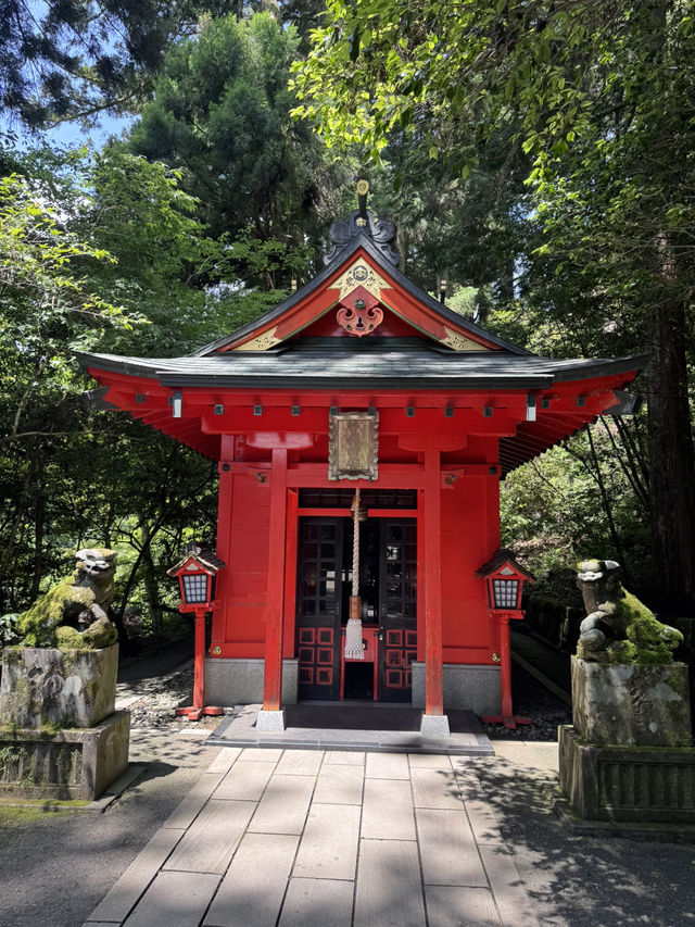 箱根水上鳥居與地獄長壽蛋