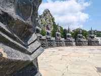พระพุทธรูปหินลาวา จ.สระบุรี