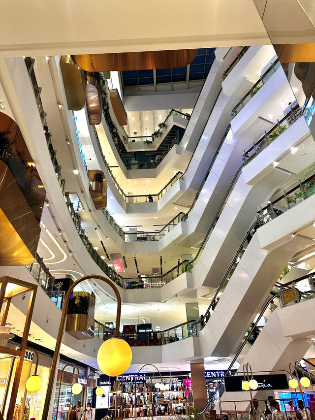 CentralWorld is one of the largest and most popular shopping malls in Bangkok,