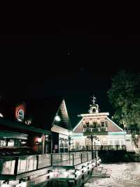 บรรยากาศมื้อเย็นที่ Chocolate Ville