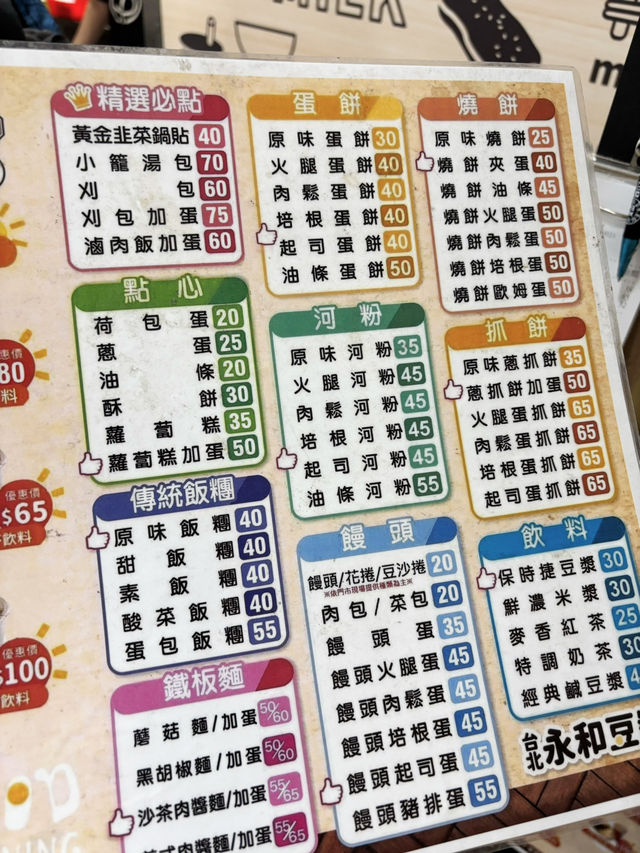 在地人清晨的暖胃選擇——桃園八德「豆願豆漿」的經典早餐魅力