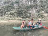 Braving the Boat Ride in Ninh Binh 🛶✨