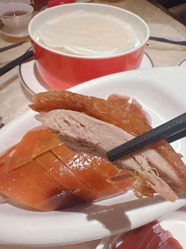 高質又抵食片皮鴨套餐 