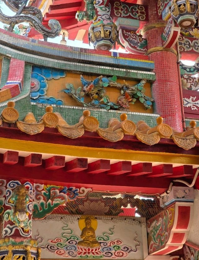 The majestic Paifang of the Hall of Universal Brightness Carpark Gate 