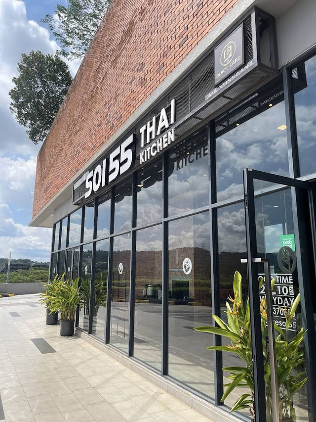 Soi 55 Thai Kitchen Malaysia, Bold Thai Flavors in a Contemporary Setting