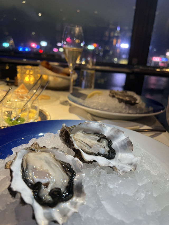 尖沙咀喜來登蠔吧→維港景、多國生蠔🦪、西餐、牛扒、疏乎厘