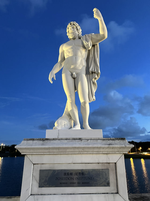 台南都會公園-奇美博物館外慢遊