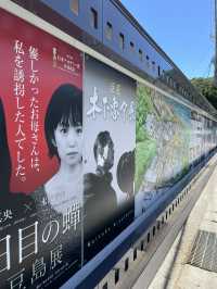 【小豆島】  日本映画、文学のテーマパーク  1500本のひまわり