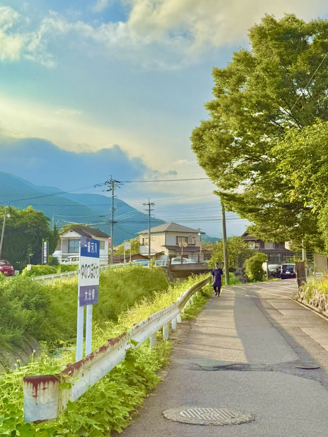 🌿 유후인 골목골목 산책의 매력 🚶‍♀️✨