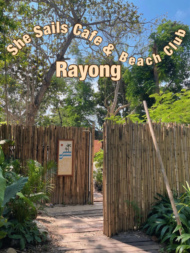 She Sails Cafe & Beach Club ระยอง🏝️🍹🍽️