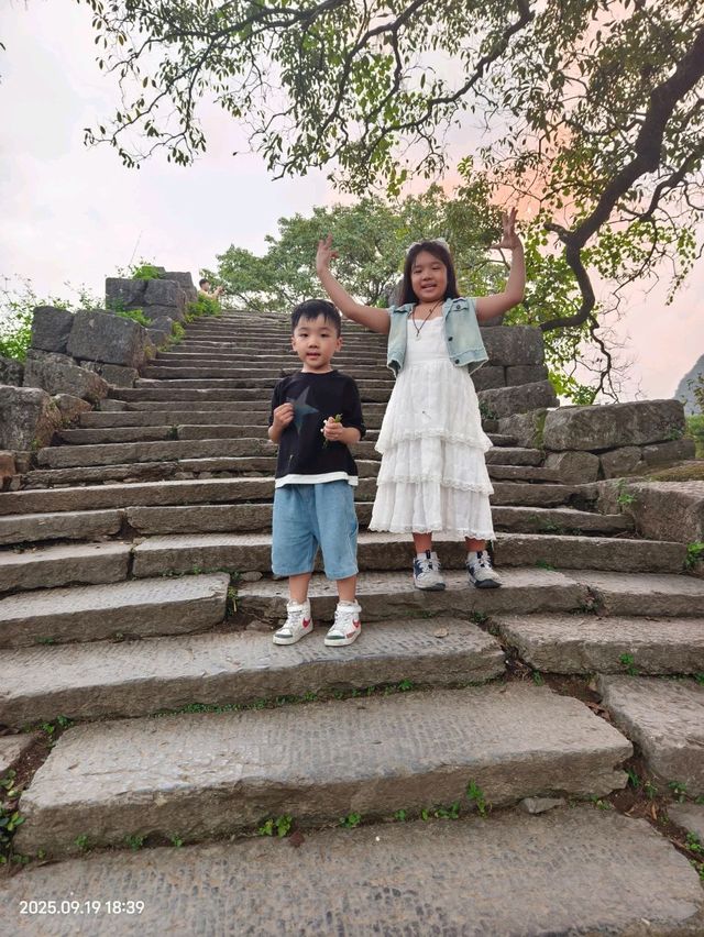 打卡小眾桂林陽朔遇龍河小橋美景🤩