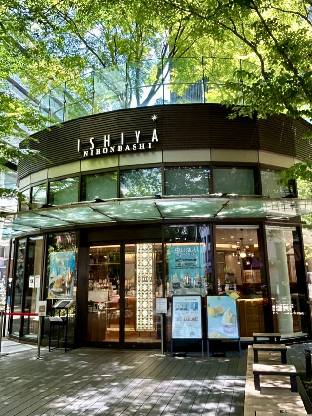 🥞 A Lush Café Escape in Nihonbashi – ISHIYA Nihonbashi
