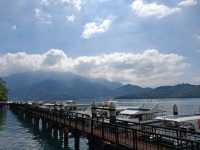 The Great Shuishe Pier in Sun Moon Lake area, Nantou County, Taiwan