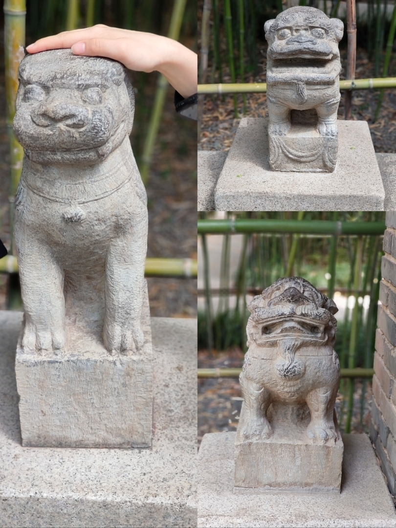 獅子を模した石のオブジェ。 | Trip.com 西安