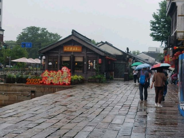 A Rainy Day in Nanxun Ancient City