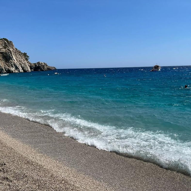 Kyra Panagia beach in Greece 🇬🇷