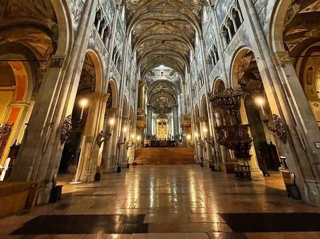 The beautiful Parma Cathedral 🗺️