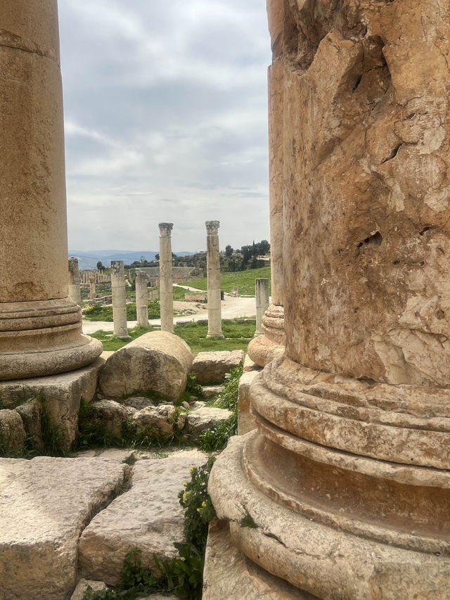 봄의 제라시(Jerash)