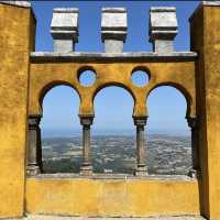 <葡萄牙 Sintra 🇵🇹> 浪漫三色宮殿 ⬜️🟨🟥