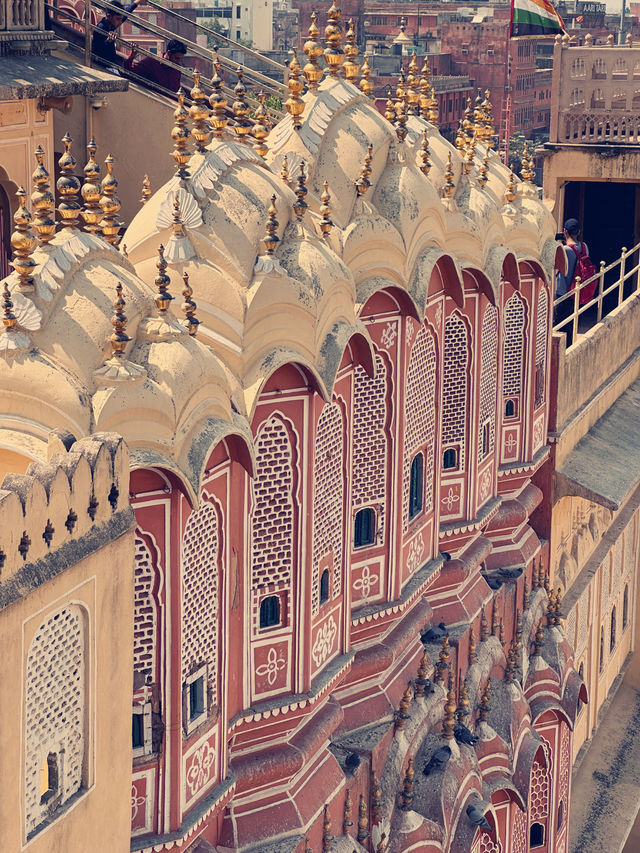 Epic architecture of Hawa Mahal