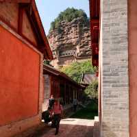 Maijishan Grottoes Museum, Tianshui 🏔️🕍