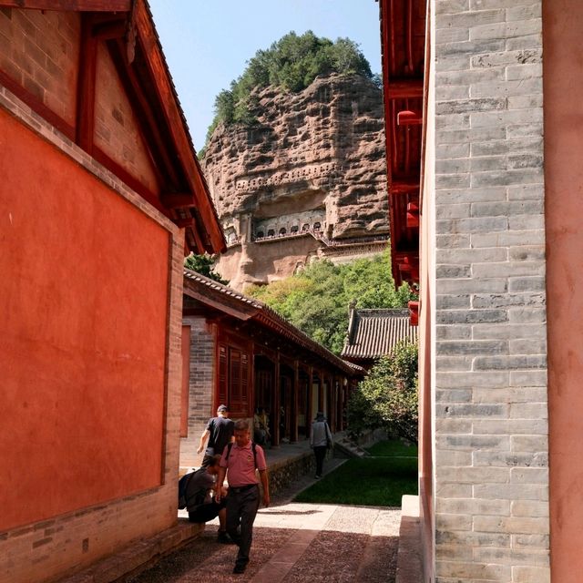 Maijishan Grottoes Museum, Tianshui 🏔️🕍