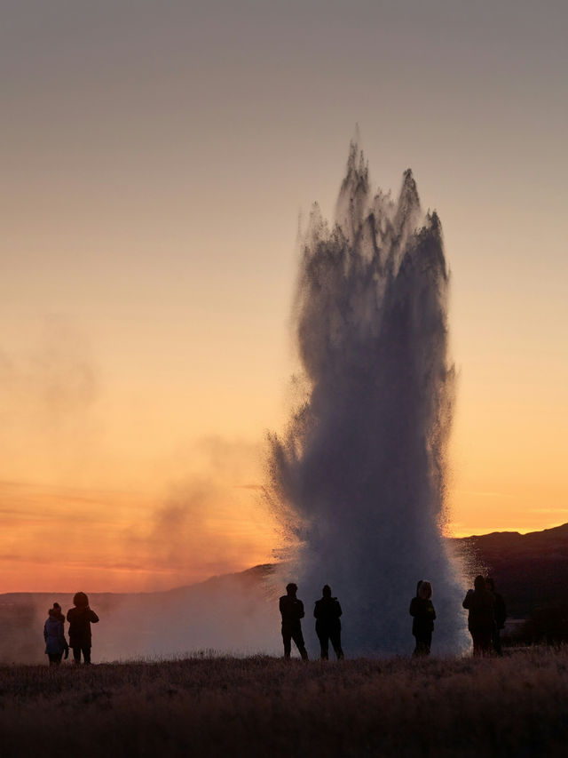하늘빛 온천의 고요한 숨결