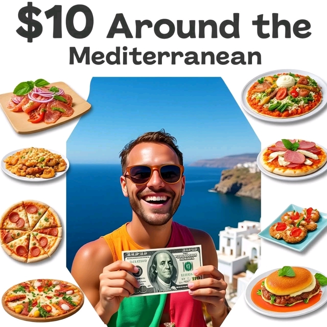 🍽️🌊 What $10 Buys You Around the Mediterranean